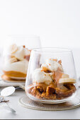 Banoffee in a glass