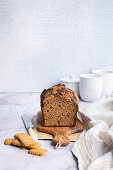 Biscoff banana bread