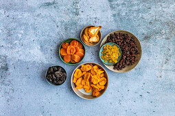Assorted dried fruits
