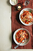 Chicken and tomato risotto