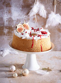 Weihnachtlicher Angel Cake