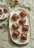 Chocolate-honey truffles
