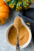 Pumpkin Spice from - cinnamon, ginger, nutmeg, allspice, and cloves