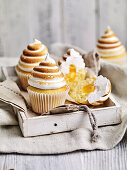 Lemon meringue cup cakes