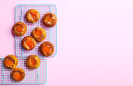 Apricot Upside-Down Cakes
