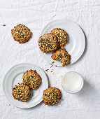Rosemary and pine nut oat cookies