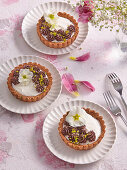 No Bake Easter tartlets