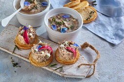 Duck rillettes