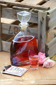 Rose liqueur for heart and soul