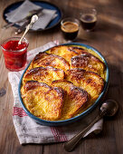 Brioche Perdu (Französisches Brotdessert)