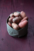 Red-skinned potatoes