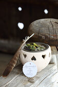 Incense mixture for coughs and colds