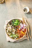 Ponzu-Tofu-Poke-Bowl