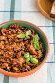 Auberginen-Caponata (Sizilien, Italien)