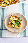 Scarpaccia (Italian zucchini tart)