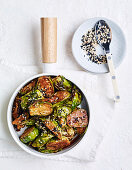 Soy and ginger brussels sprouts