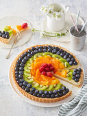 Rainbow tart