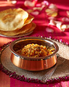 Coral lentils with tomato