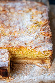 Glutenfreie Zitronen-Bakewell-Schnitte