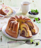 Marble bundt cake