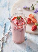 Strawberry milkshake