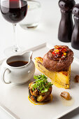 Fillet of beef with potato gratin