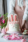 Easter bunny cake