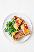 Beef Wellington from the hot air fryer