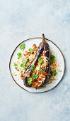 Vietnamese-style braised aubergines