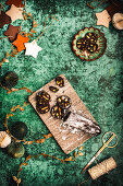 Chocolate salami (dessert from Italy and Portugal)