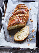 Parmesan bread with herbs