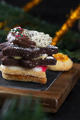 Various Christmas biscuits