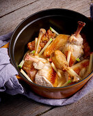 Chicken from the cocotte