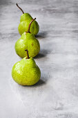 Three Williams pears