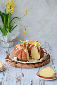 Orange bundt cake for Easter