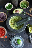 Homemade guacomole