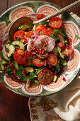 Turkish shepherd's salad