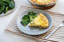 Frittata mit Spinat