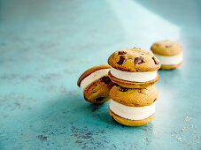 Eiscreme-Cookie-Sandwich aus dem Airfryer