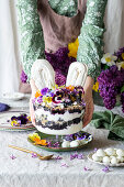 Blaubeer-Trifle zu Ostern