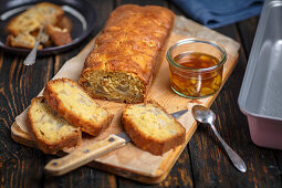 Pear cake with ginger