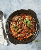 Mongolian lamb from the slow cooker