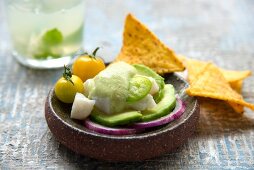 Grünes Ceviche