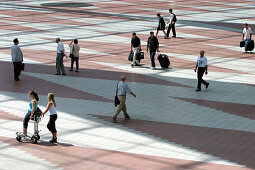 Airport Plaza, Terminal 2, Airport Munich, Bavaria Germany