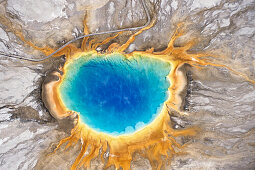 Grand Prismatic Spring, Yellowstone Nationalpark, Wyoming, USA