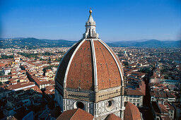 Kuppel von Dom in der Altstadt, Duomo, Florenz, Toskana, Italien