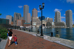 Pedestrian, Financial Center, Boston, Massachusetts USA