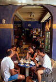 Café, Willemstad, Curacao Niederlaendische Antillen