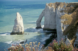 Etretat Cliffs, Etretat, Normandie France