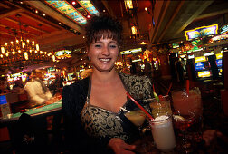 Excalibur Cocktail Waitress, Felicia Swinney, Las Vegas Nevada, USA